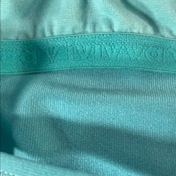 Ivivva by Lululemon Size 12 gray/teal top w/bra - Picture 6 of 7
